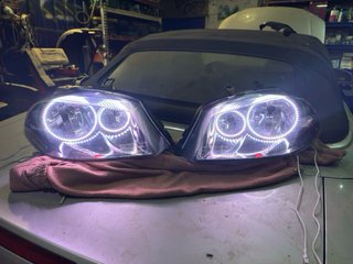 Faros Seat Ibiza 6L Modificados o seat cordoba