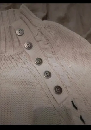 Maglione bianco uomo