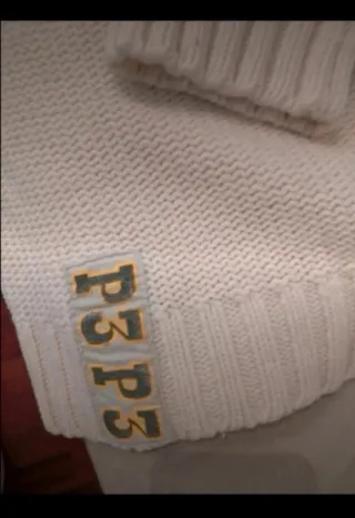 Maglione bianco uomo