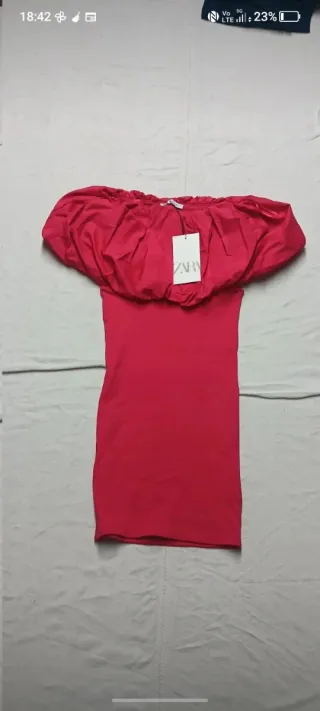 Vestito Zara donna rosso