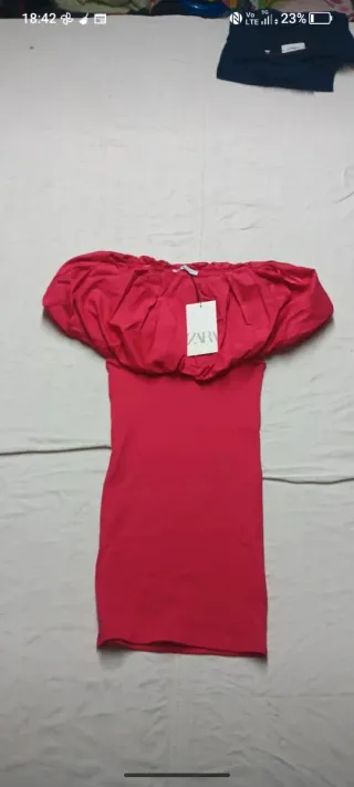Vestito Zara donna rosso