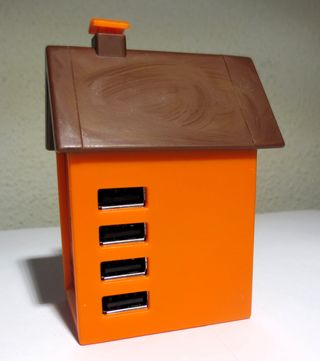 CARGADOR VIAJE HOGAR HUB 4 PUERTOS USB