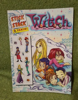 Set di adesivi Barbie e Witch vintage