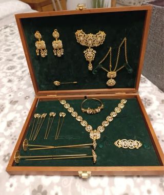 Aderezo Fallera Completo Oro