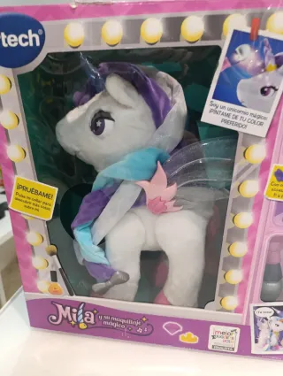 Unicornio mágico interactivo