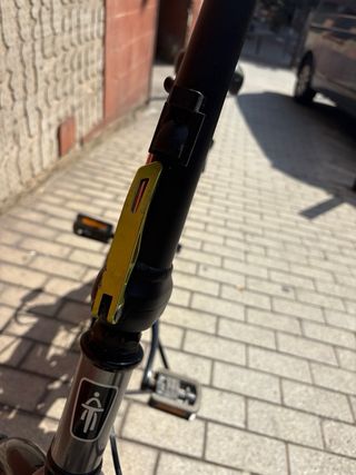 Bicicleta pieghevole Btwin grigia