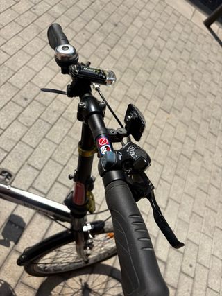 Bicicleta pieghevole Btwin grigia