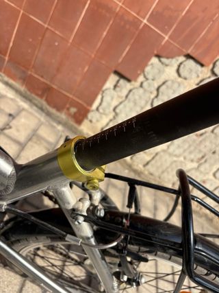 Bicicleta pieghevole Btwin grigia