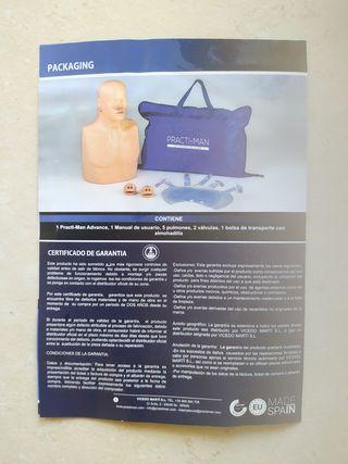 Maniquí RCP Practi-man