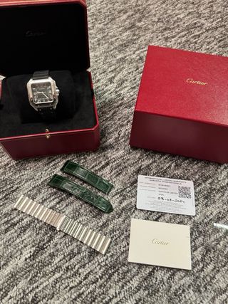 Reloj Cartier Santos Grande_FACTURA