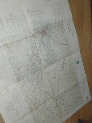Mapa Militar España Yecla Totana 1:50.000