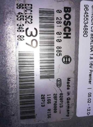 Centralita motor uce 9645534880 citroen c5 2362284