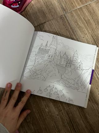 Harry Potter Pinta con Agua Libro