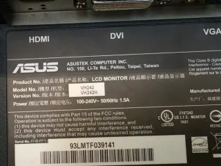 Monitor Asus VH242H Negro