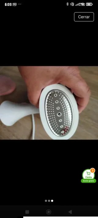 Plancha ropa de Vapor Portátil para Ropa