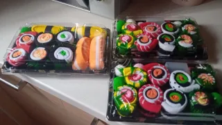 Calzini divertenti a forma di sushi