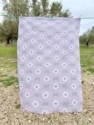 Pareo Algodón Fino Estampado Floral - muliusos