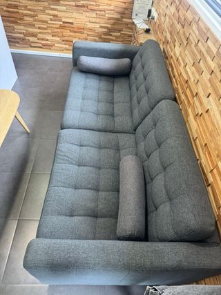 Sofá Ikea Landskrona Gris Tela