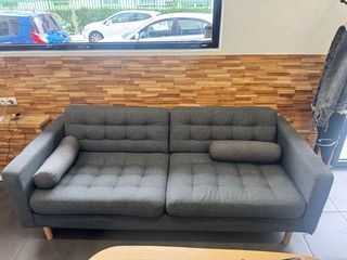 Sofá Ikea Landskrona Gris Tela
