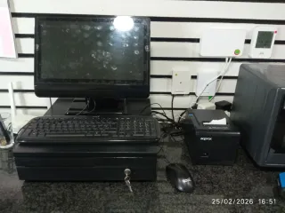 TPV Táctil + Cajón + Impresora