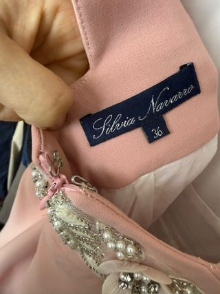 Vestido Silvia Navarro Rosa