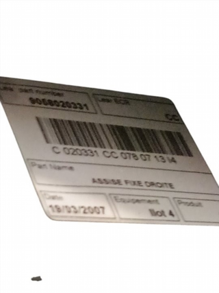 ASIENTO DELANTERO DERECHO PEUGEOT 407 9HZ