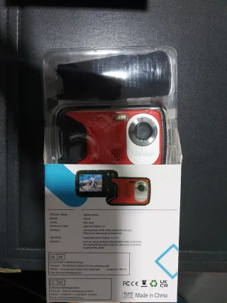 Cámara Digital FHD 1080P Umeta Roja