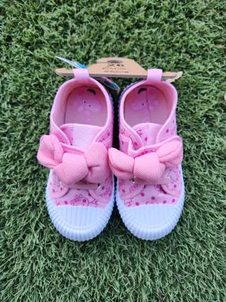 Scarpe Peppa Pig tela rosa n. 26