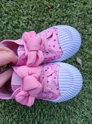Scarpe Peppa Pig tela rosa n. 26