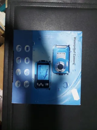 Cámara Digital Waterproof Negra/Gris