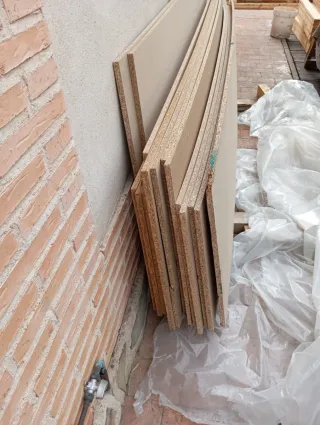 Tableros, encimeras, tablones, tablas de madera
