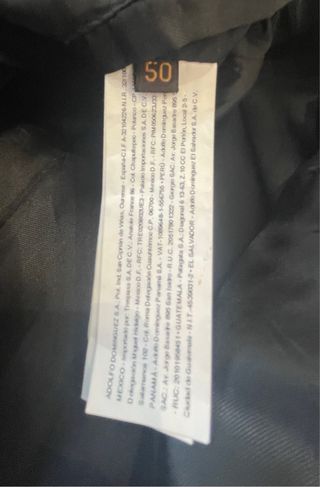 Abrigo Adolfo Domínguez Negro Hombre