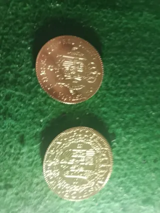 2 Monedas Doradas España