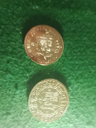 2 Monedas Doradas España