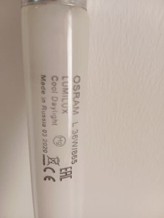 REGALO 2 TUBOS FLUORESCENTES  Y CEBADORES