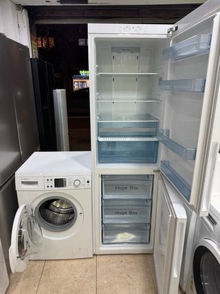 Lavadora y Frigorífico Blanco