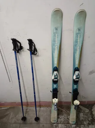 Pack juego Skis Salomon+Botas Head + botas snow 38