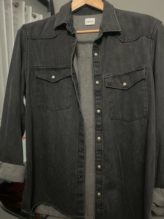 Camisa vaquera Celio gris