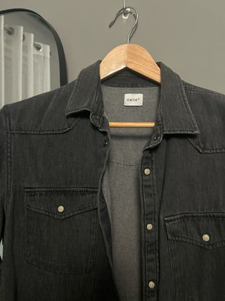 Camisa vaquera Celio gris