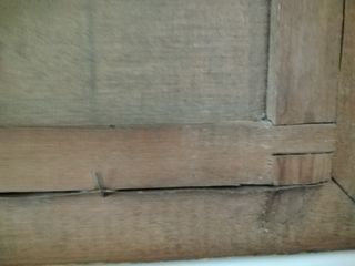 Cuadro antiguo paisaje marino