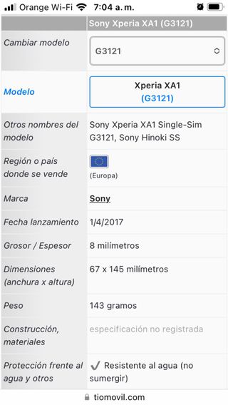 Sony Xperia G2131 Salmone
