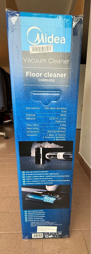 Midea X6 Aspirapolvere Lavasciuga Cordless