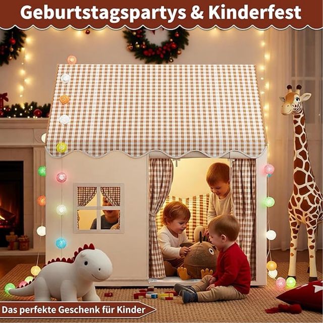 OUUTMEE Tienda Juegos Infantil 2En1 Con Estera