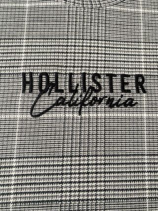 Camiseta Hollister Cuadros Talla L