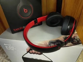 Cascos Beats Solo3 Wireless Rojos y Negros