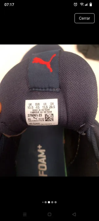 Zapatillas Puma Talla 45