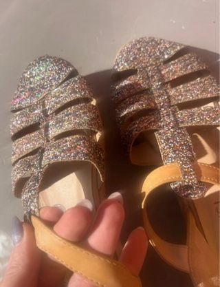 Pack Sandalias Alpargatas Doradas y Multicolor