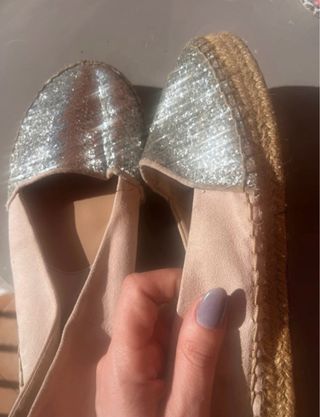 Pack Sandalias Alpargatas Doradas y Multicolor