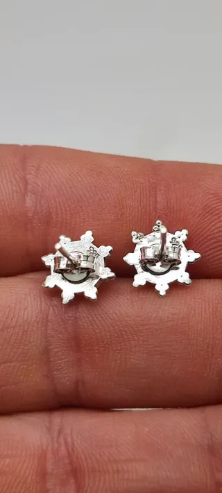 Pendientes de Plata y Amatista.