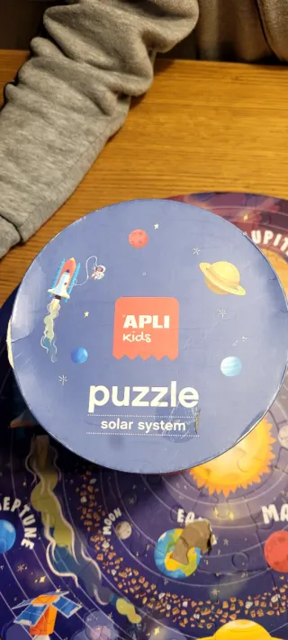 Puzzle Circular Sistema Solar